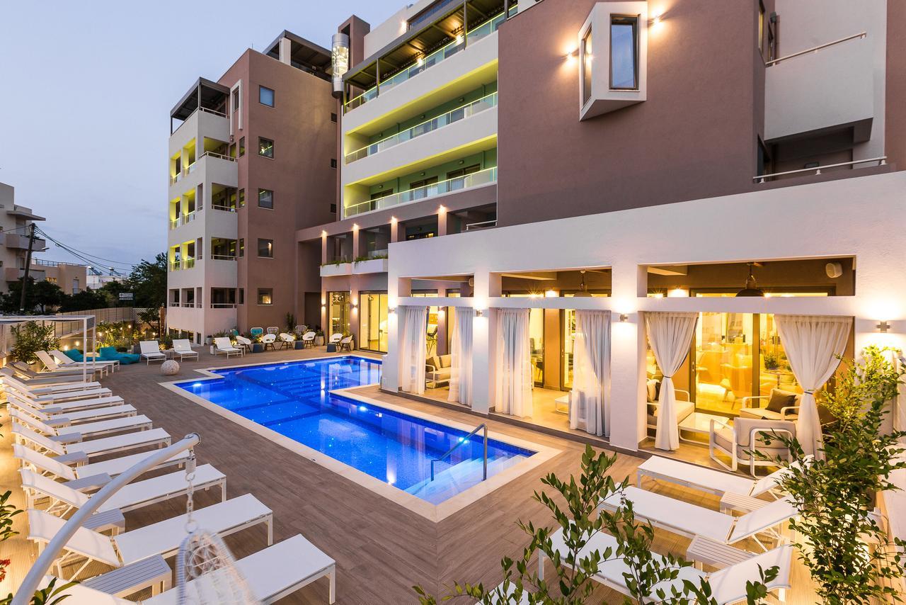 Menta City Boutique Hotel Rethymno  ภายนอก รูปภาพ
