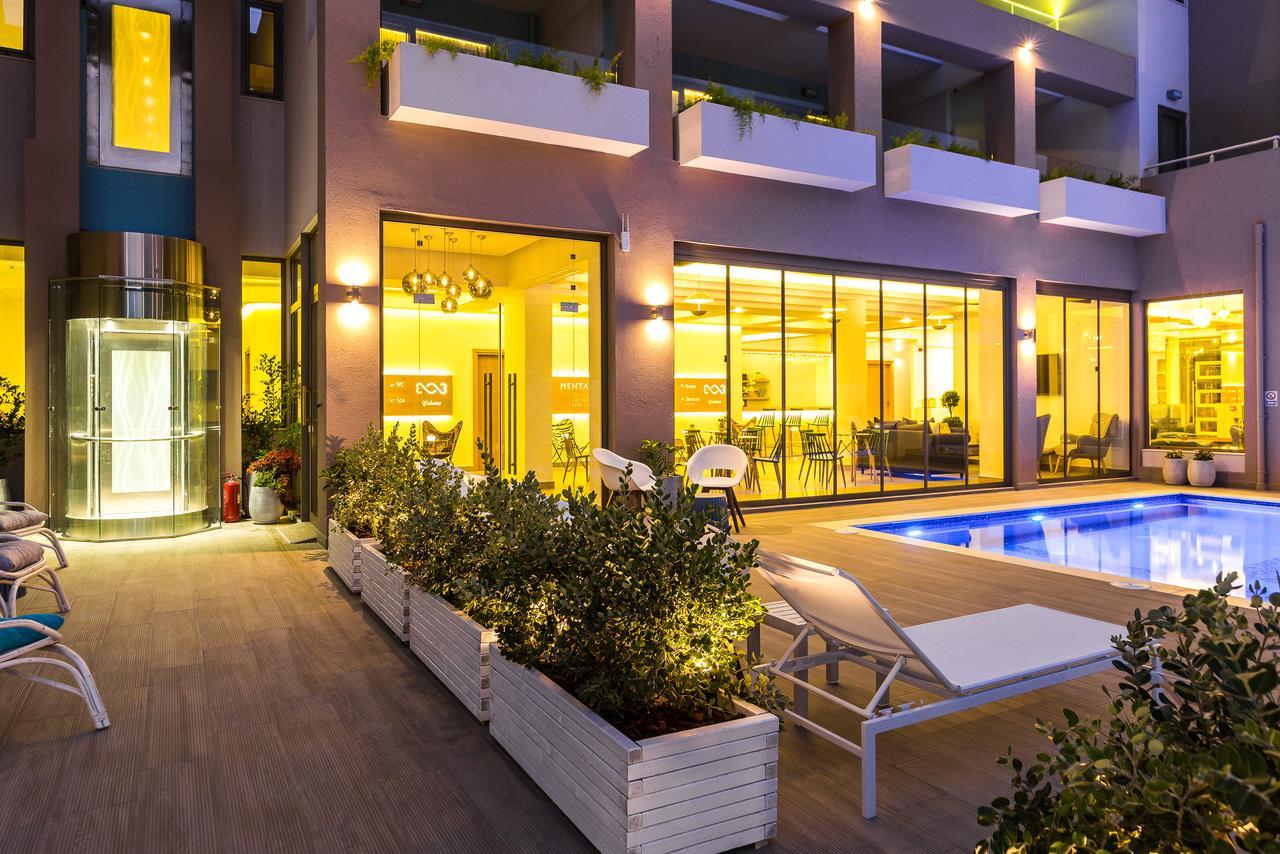 Menta City Boutique Hotel Rethymno  ภายนอก รูปภาพ