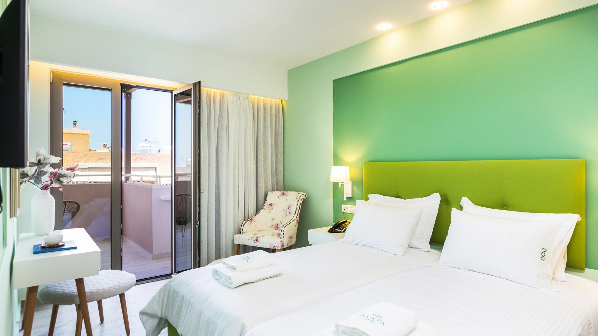 Menta City Boutique Hotel Rethymno  ภายนอก รูปภาพ